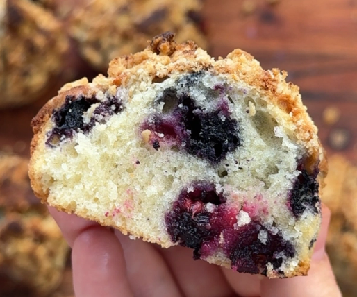 Blueberry and Raspberry Muffins