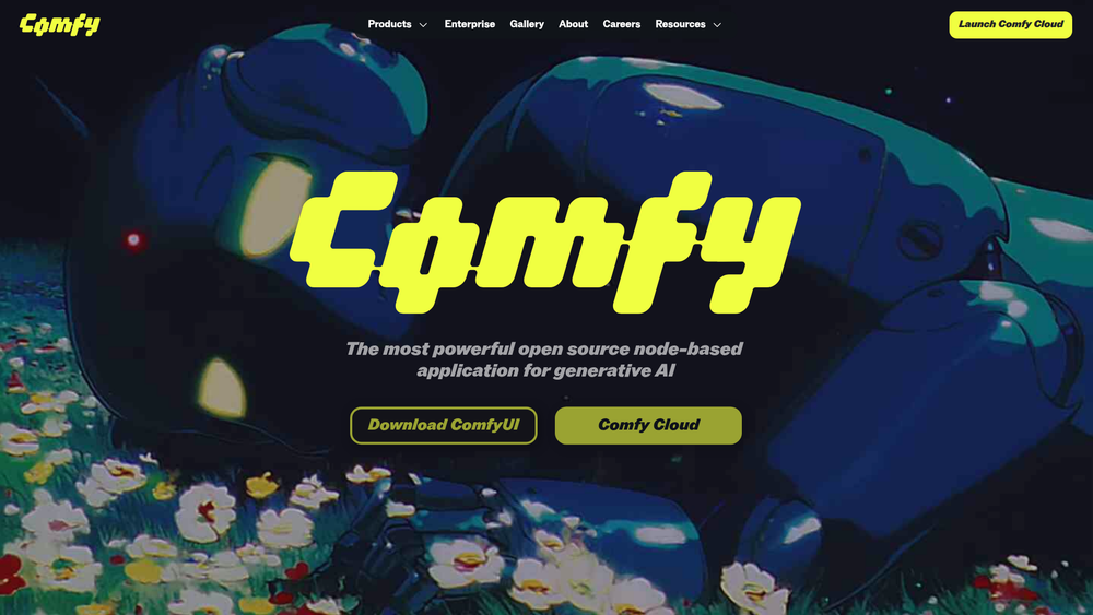 Screenshot of ComfyUI Screenshot of ComfyUI