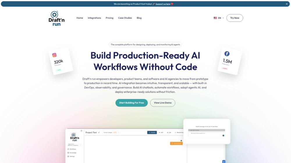 Screenshot of Draft'n Run