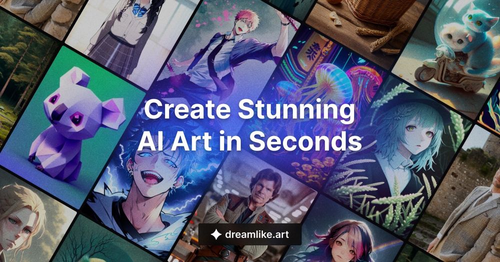 Screenshot of dreamlike.art