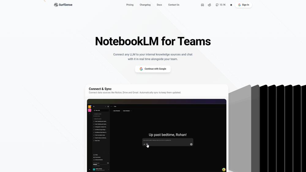 Screenshot of SurfSense Screenshot of SurfSense