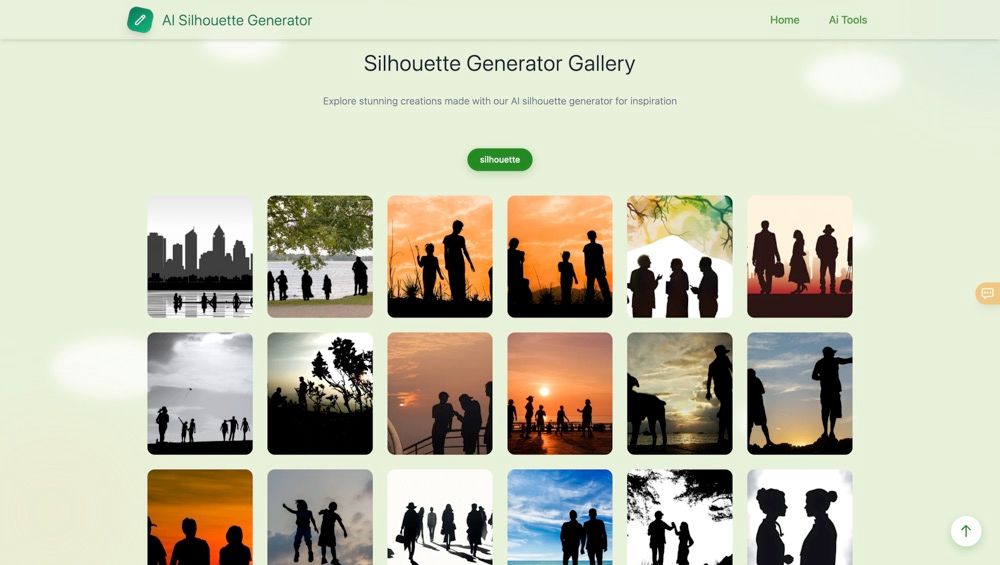 image of AI Silhouette Generator