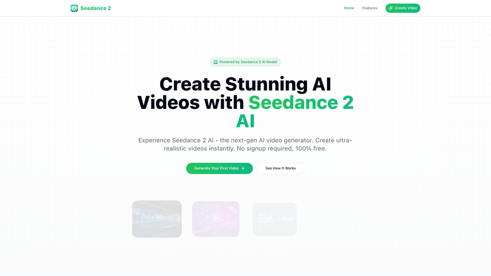 Screenshot of Seedance 2