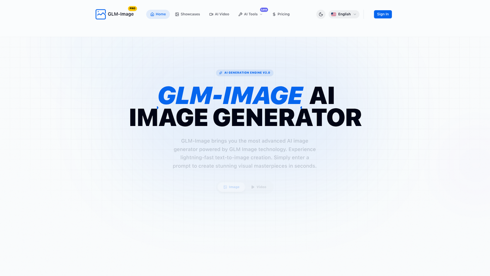 Screenshot of GLM-Image-pro
