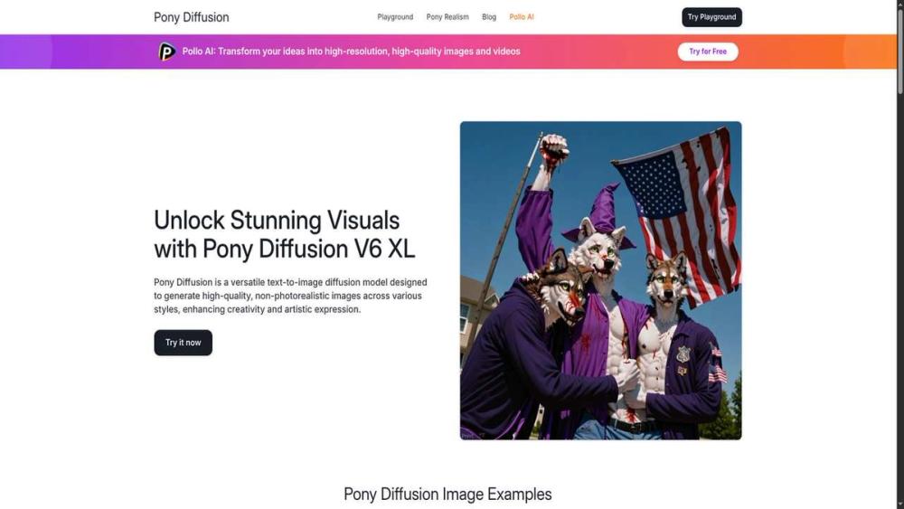 image of Pony Diffusion