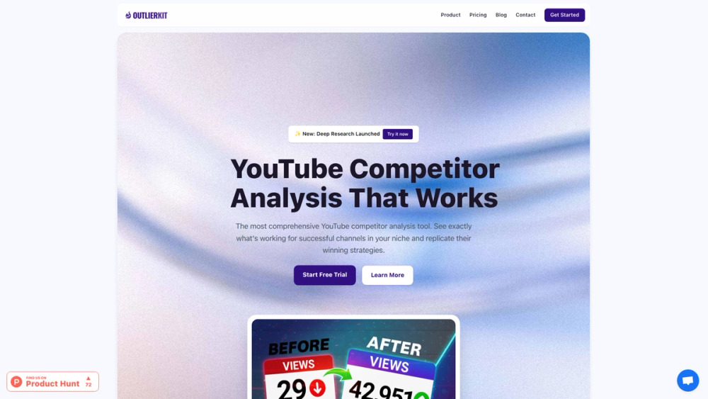 Screenshot of OutlierKit