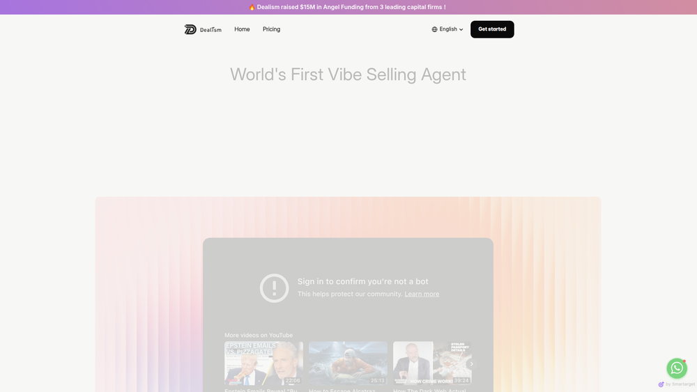 Screenshot of Dealism Screenshot of Dealism