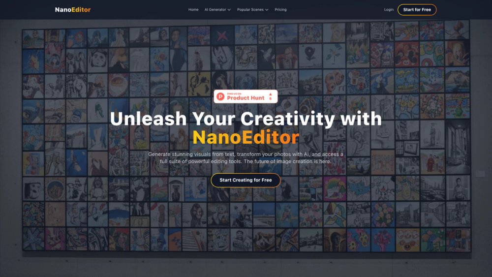 Screenshot of NanoEditor