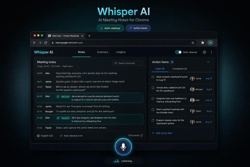 image of Whisper AI image of Whisper AI