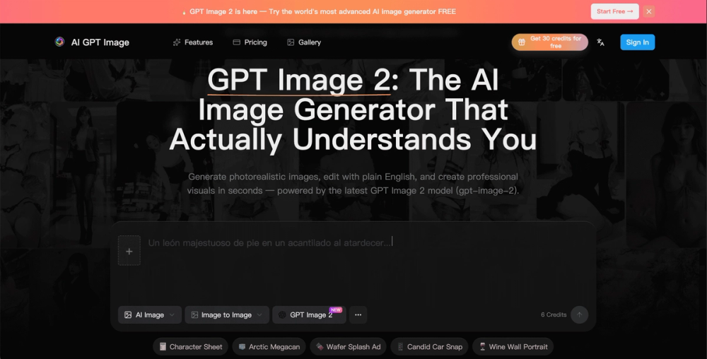 image of GPT Image 2 Image Generator image of GPT Image 2 Image Generator