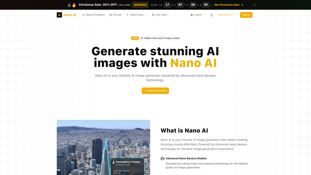 Screenshot of NanoAI Screenshot of NanoAI