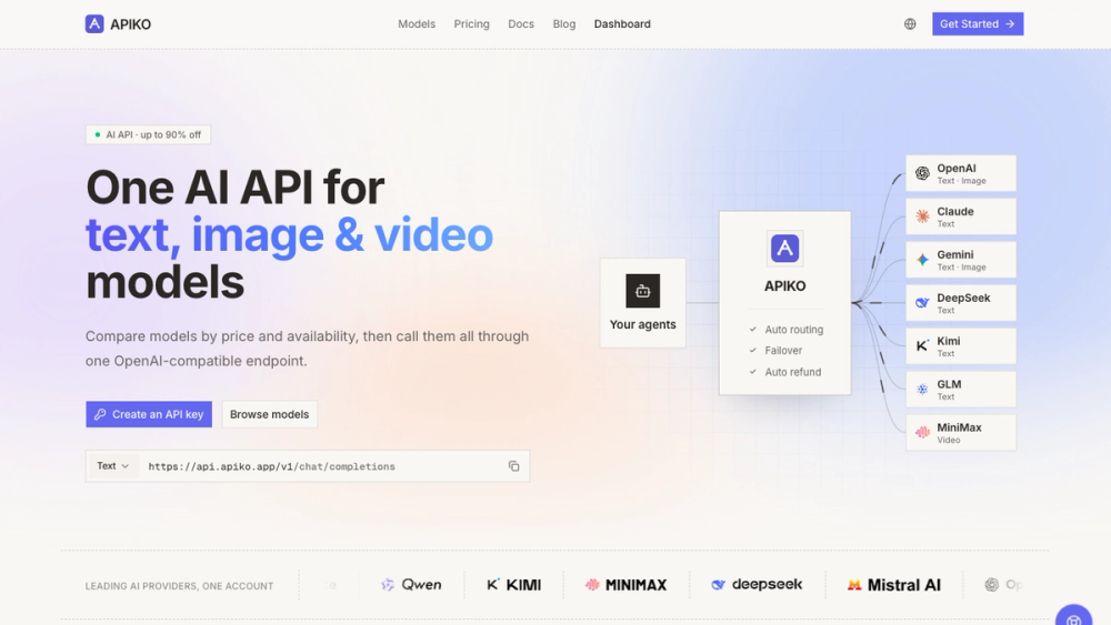 image of APIKO AI API
