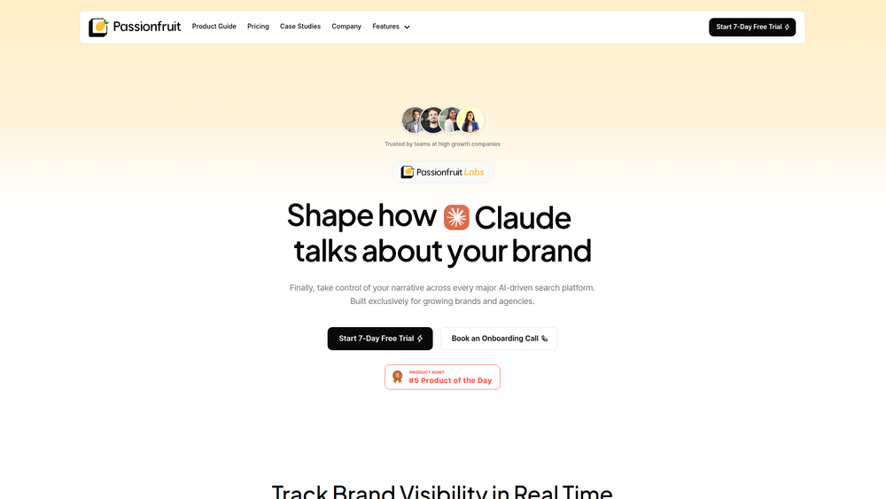 Screenshot of Passionfruit Labs
