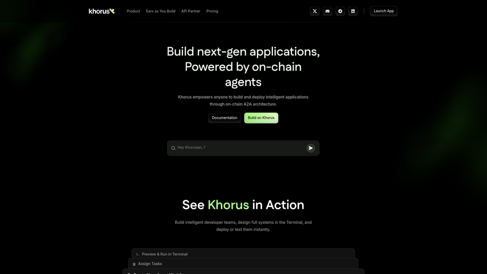 Screenshot of Khorus Screenshot of Khorus