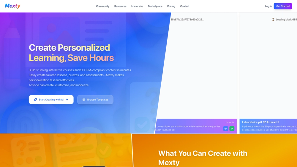 Screenshot of Mexty Screenshot of Mexty