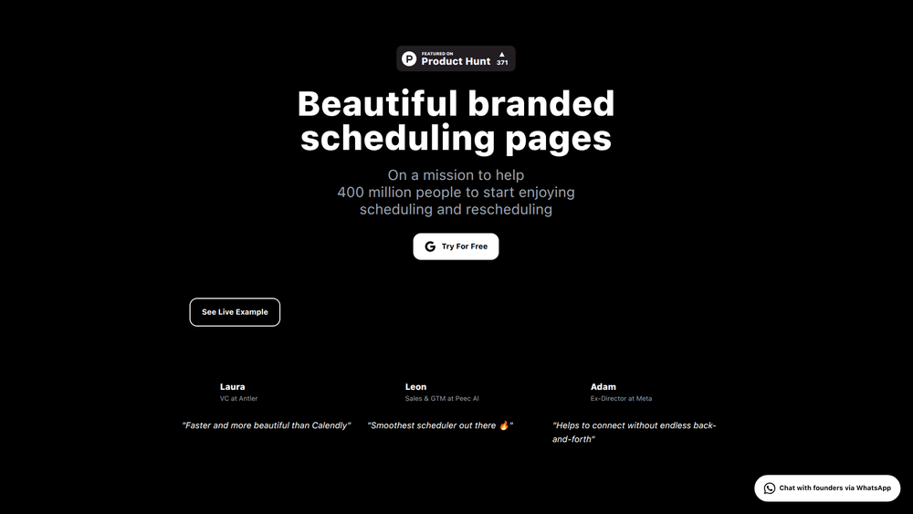 Screenshot of TimeTuna.com