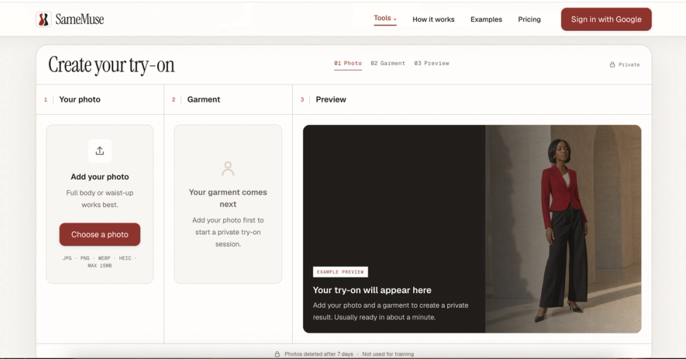 image of AI Clothes Changer