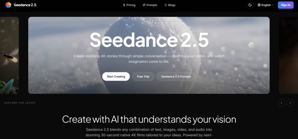 image of Seedance 2.5