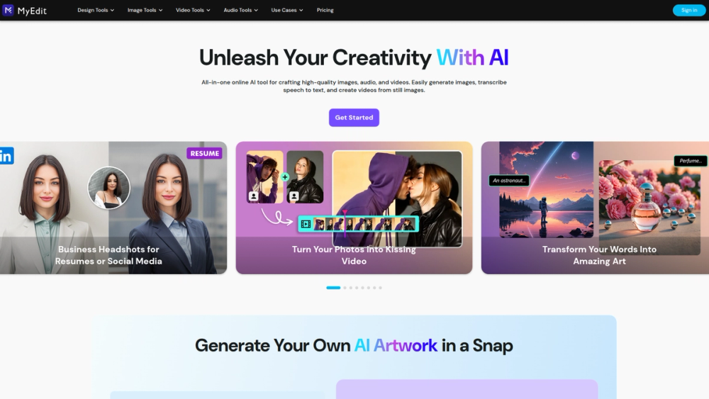 Screenshot of MyEdit