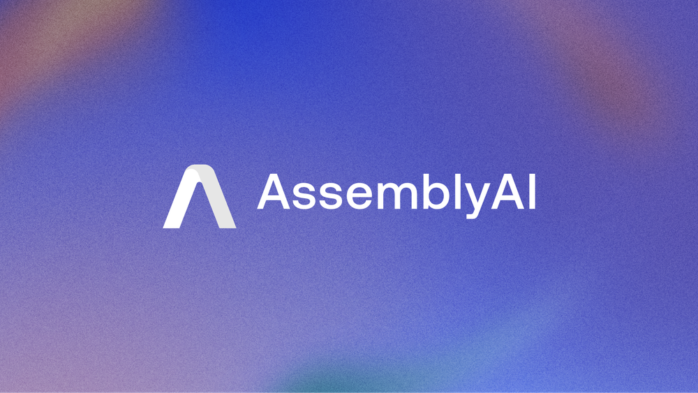 Screenshot of AssemblyAI