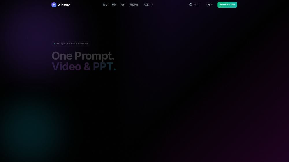 Screenshot of Winmov - Veo 3.1 & Grok & Kling Video Generator