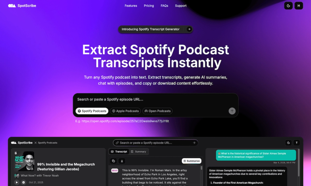 image of SpotScribe