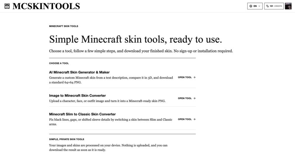 image of MCSkinTools