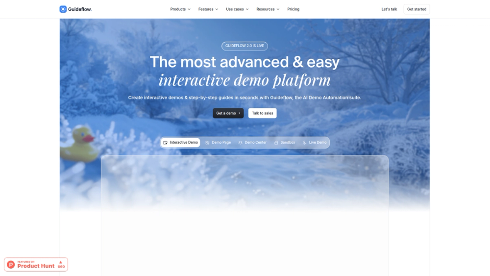 Screenshot of Guideflow