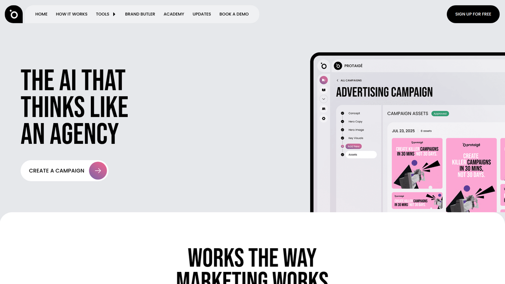 Screenshot of Protaigé Screenshot of Protaigé