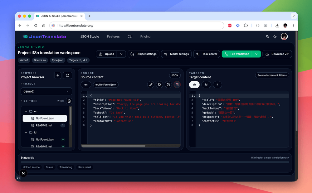 image of JsonTranslate