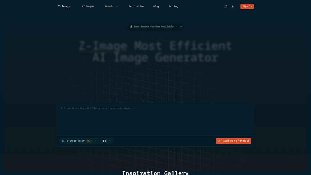 Screenshot of Z-Image | Free AI Image Generator | Text to Image Screenshot of Z-Image | Free AI Image Generator | Text to Image