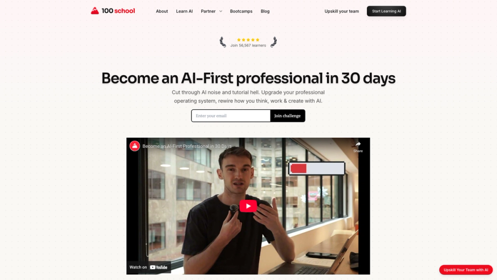 Screenshot of 30DaysOfAI