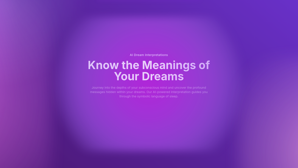 Screenshot of AskNova Dream Interpretation - World’s First AI Dream Playground Screenshot of AskNova Dream Interpretation - World’s First AI Dream Playground