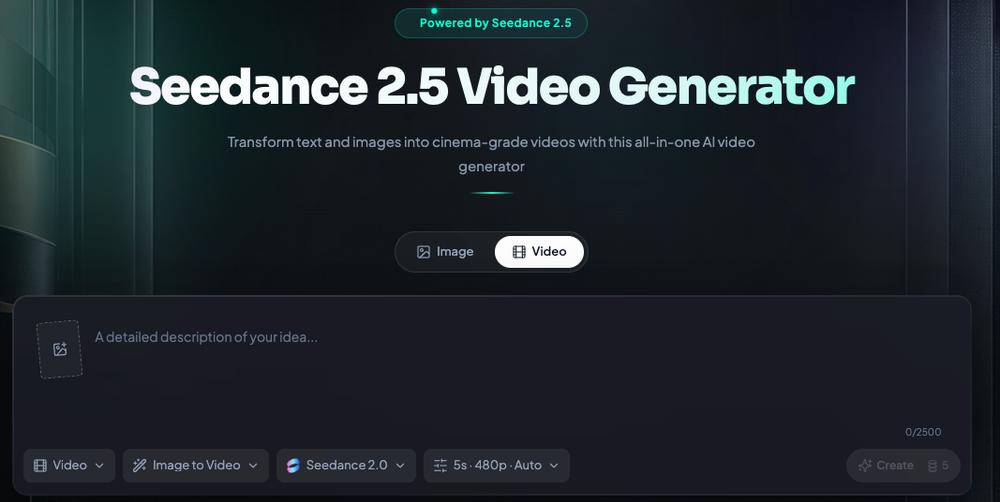 image of Seedance 2.5 image of Seedance 2.5
