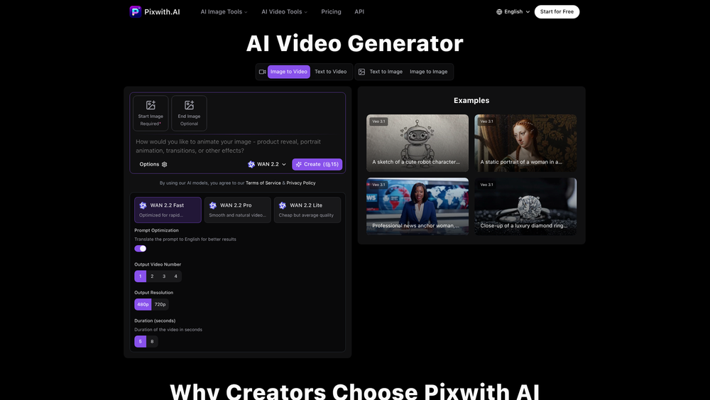 Screenshot of Pixwith