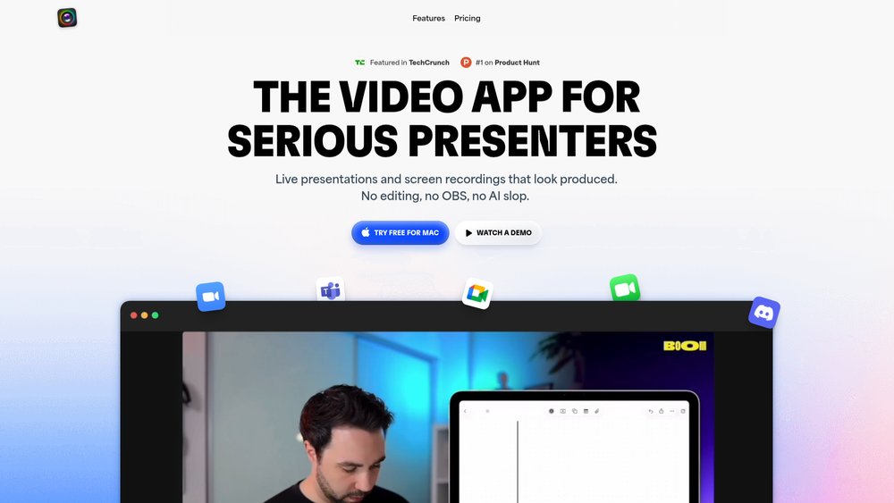 Screenshot of Boom video