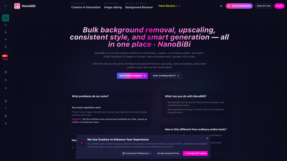 Screenshot of Nano BiBi