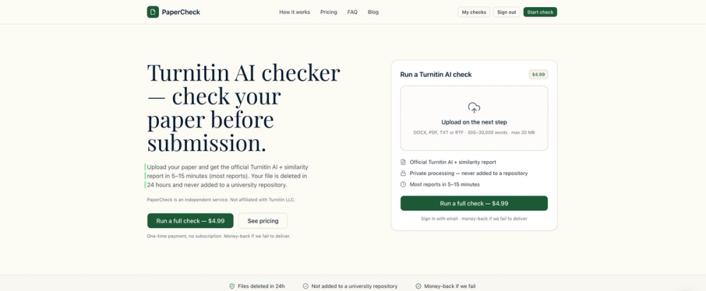 image of Turnitin AI Checker image of Turnitin AI Checker