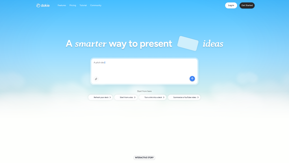 Screenshot of Dokie AI Screenshot of Dokie AI