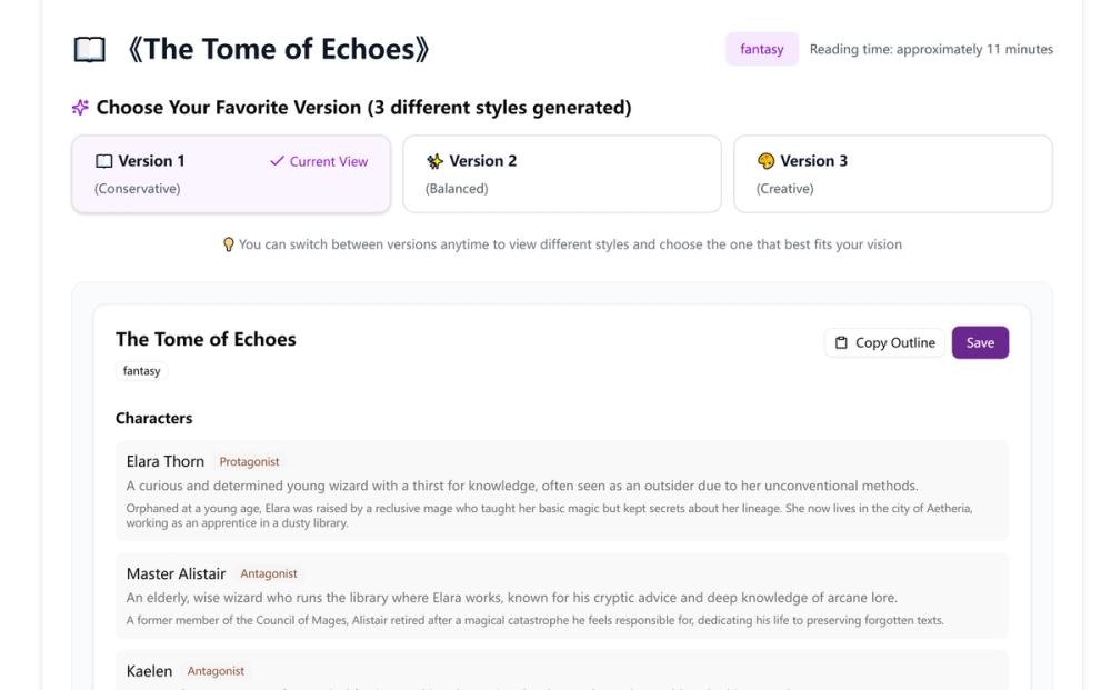 image of AI Story Writer image of AI Story Writer