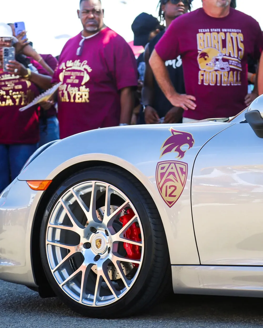 SWT/TXST Black Alumni Tailgate event flyer