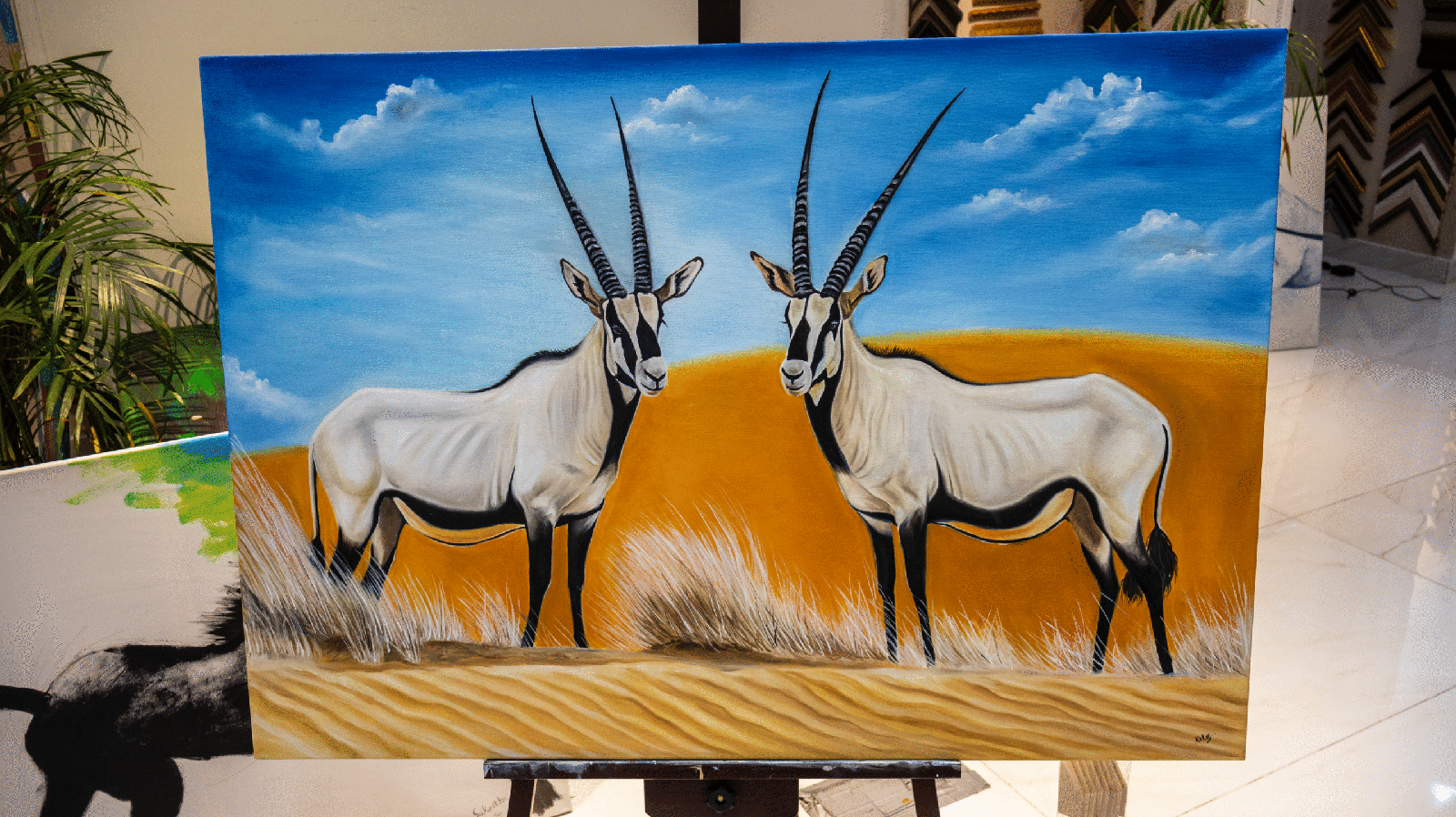 أعمال Sendian Arts المعروضة في Arts Factory