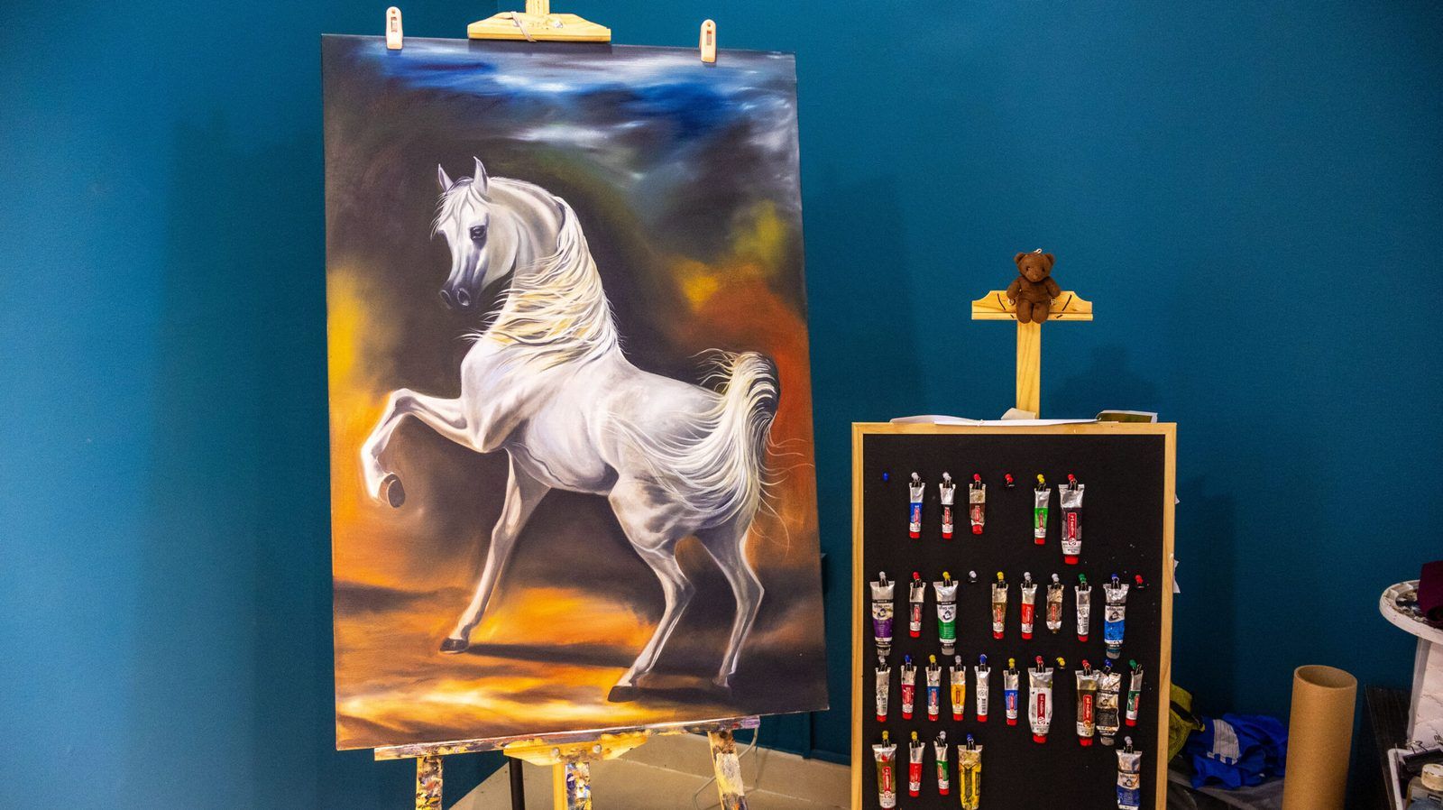 عمل فني بالأكريليك من Sendian Arts