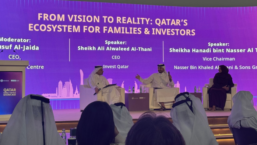 مشاركة مجموعة سنديان في معرض مكاتب العائلات في قطر