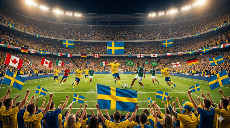 Sverige i fotbolls-VM genom åren