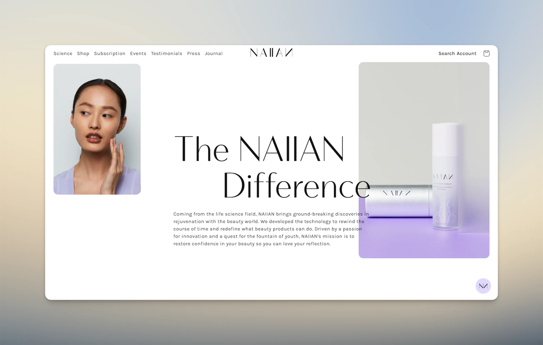 Product Info Landing Page Hero Section