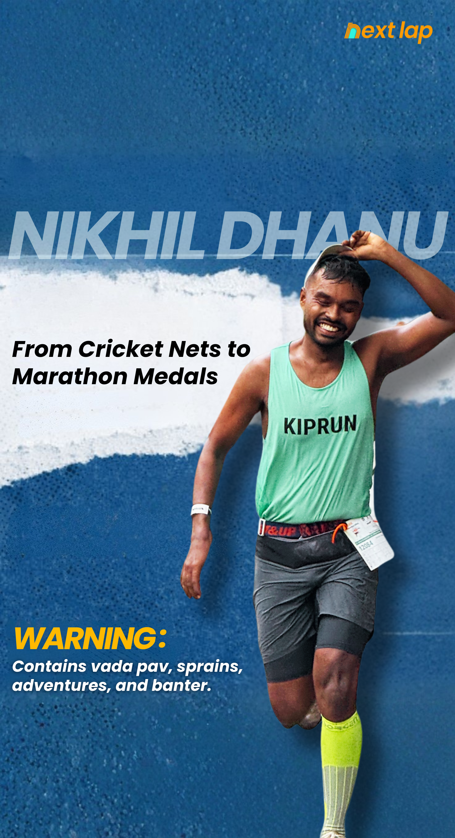 Featured image for Nikhil Dhanu: From Cricket Nets to Marathon Dreams