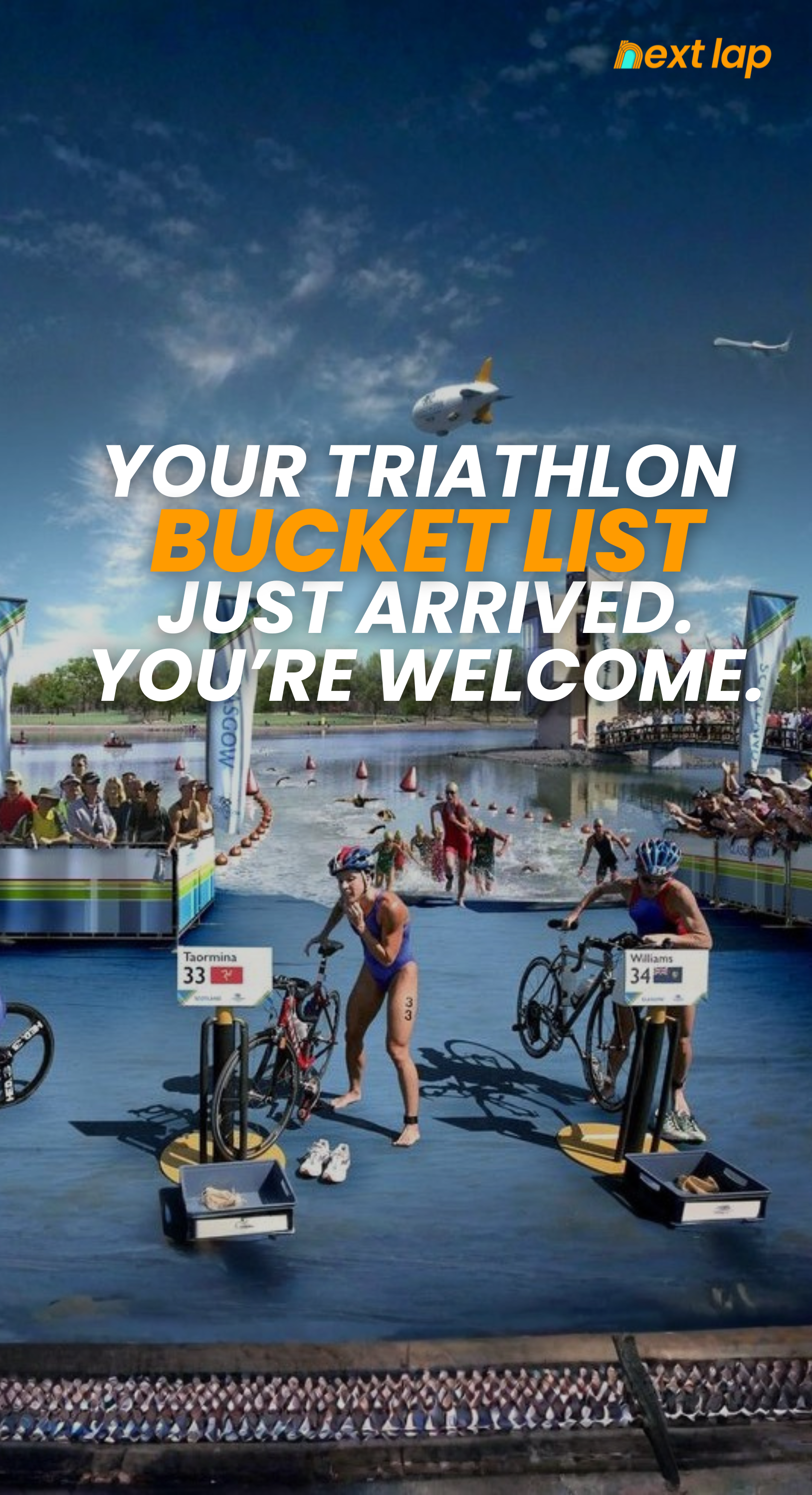 Featured image for Your Triathlon Bucket List Just Arrived. You're Welcome