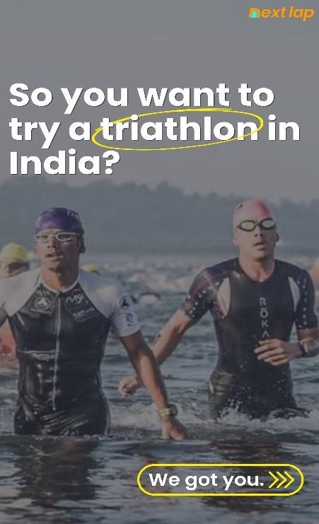 Featured image for How to Pick Your First Triathlon in India (Without Overthinking It)