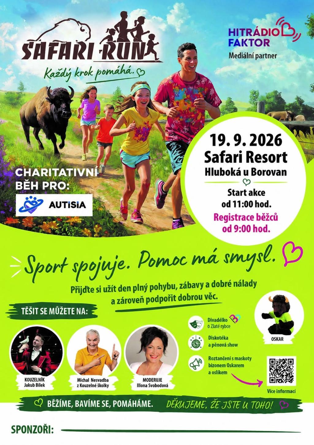 SAFARI RUN 2026 – Každý krok pomáhá!